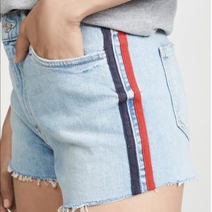 MOTHER Demin Superior Easy Does It Shorts NWT